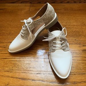 Aldo White Oxfords